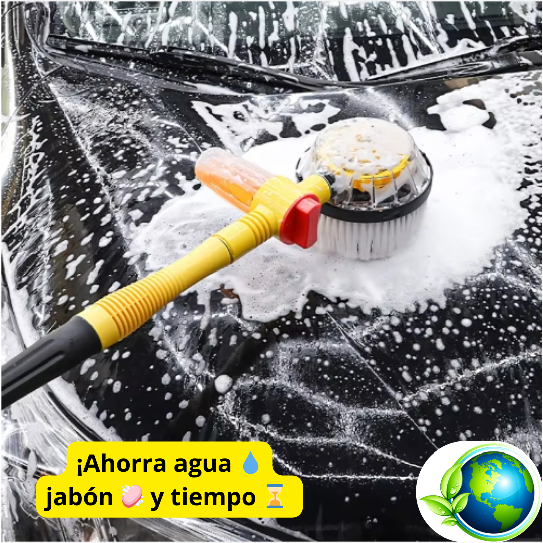 CleanSwift™ Kit de cepillo giratorio 360° para coches