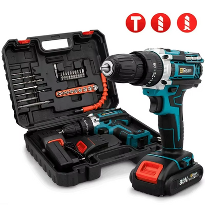 DrillForce™ Taladro de Precisión + 2 Baterías de Regalo