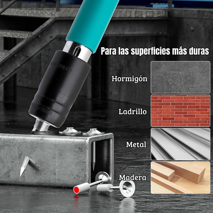 NailForce™ Pistola de Clavos Potente + Maletín + Accesorios Gratis