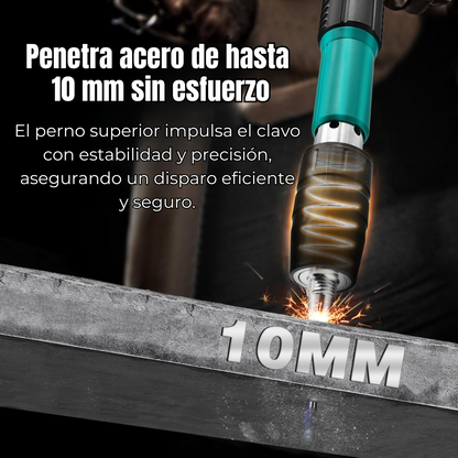 NailForce™ Pistola de Clavos Potente + Maletín + Accesorios Gratis