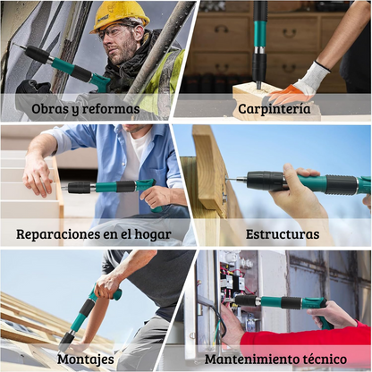 NailForce™ Pistola de Clavos Potente + Maletín + Accesorios Gratis