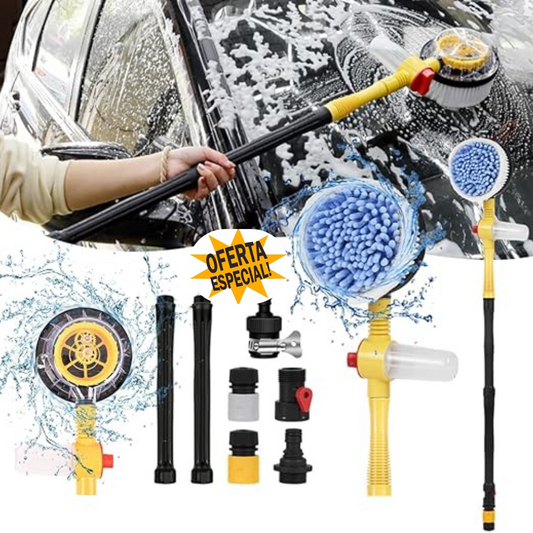 CleanSwift™ Kit de cepillo giratorio 360° para coches
